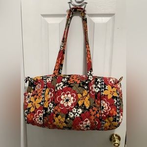Vera Bradley Large Duffle Travel Shoulder Bag